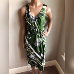 NWT Talbots Silk Tie Waist Dress